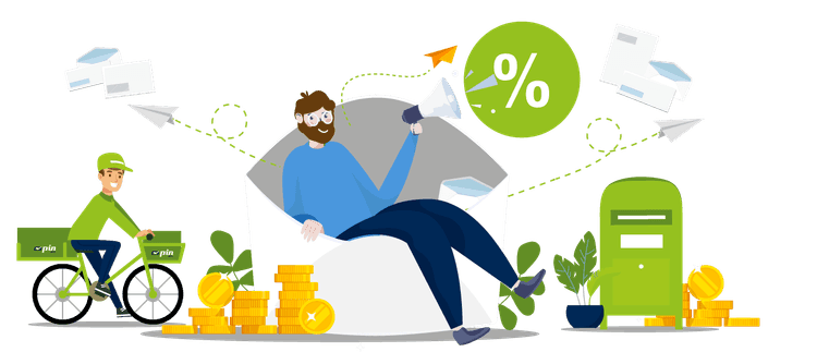 Briefversand mit der PIN AG