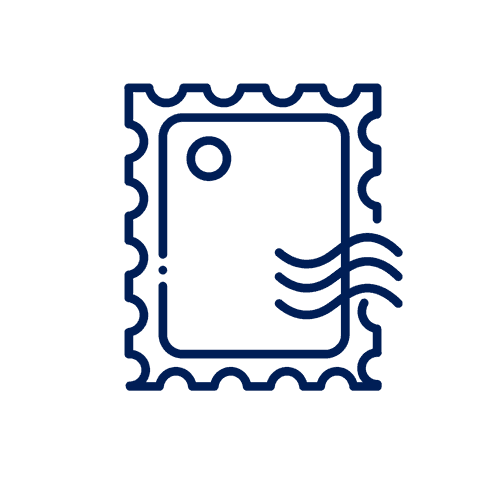 Briefmarken Icon