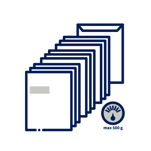 Werbepost Groß bis 500 g